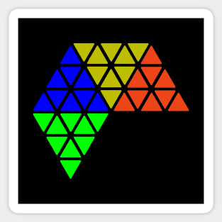 Pyramid Puzzle Sticker